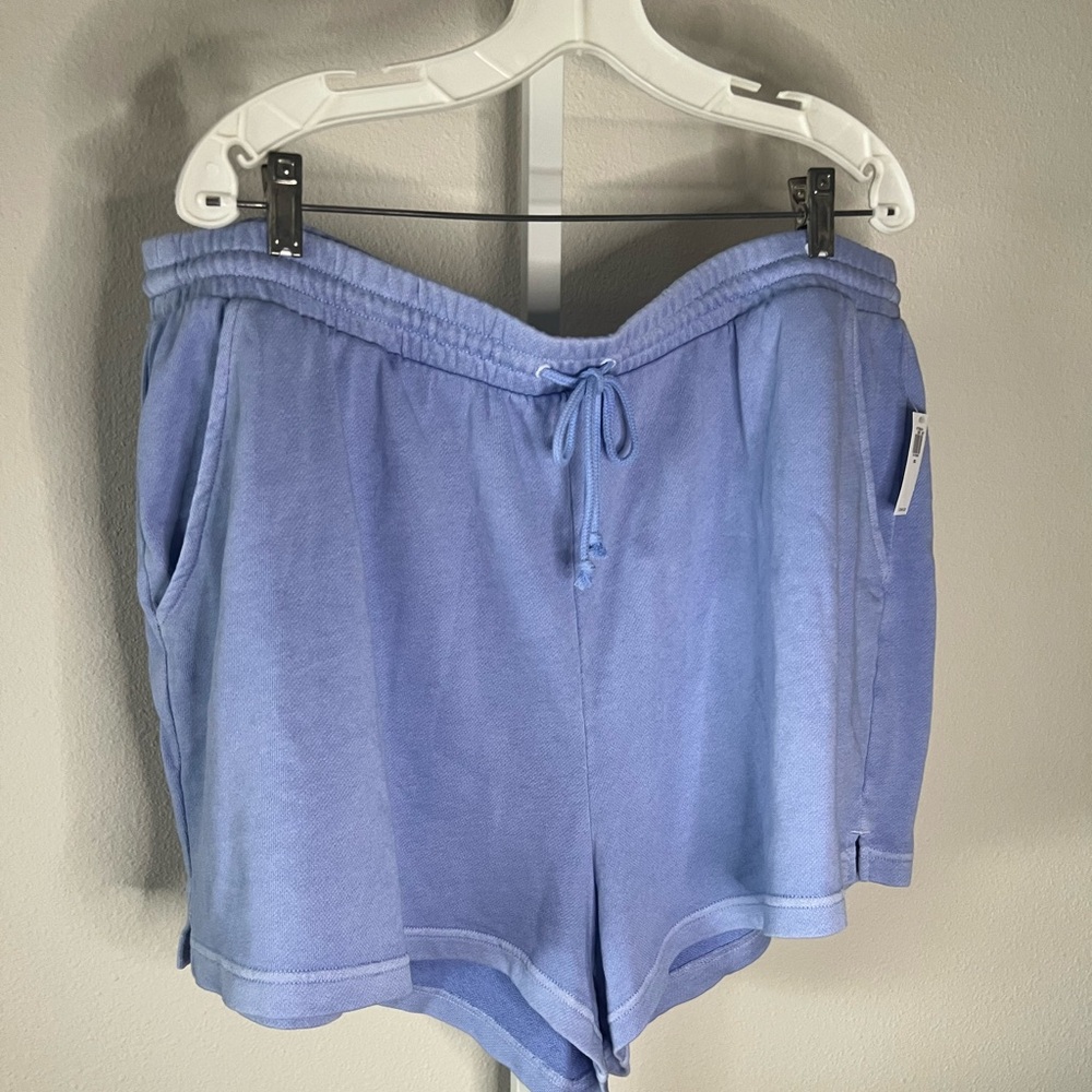 NWT Old Navy Women's Light Blue Drawstring Shorts